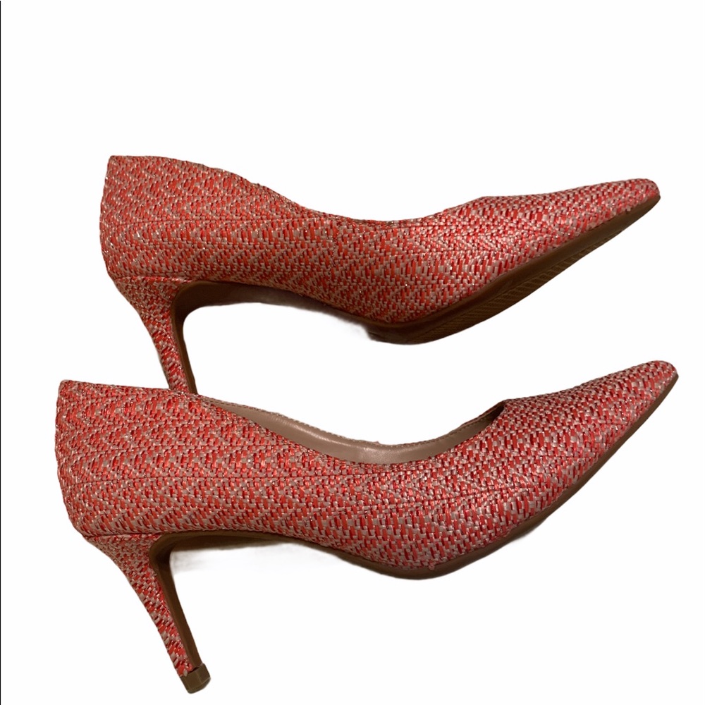⭐️NWOT ALFANI Women’s Step N Flex Jeules Pumps Coral⭐️ - Picture 9 of 13